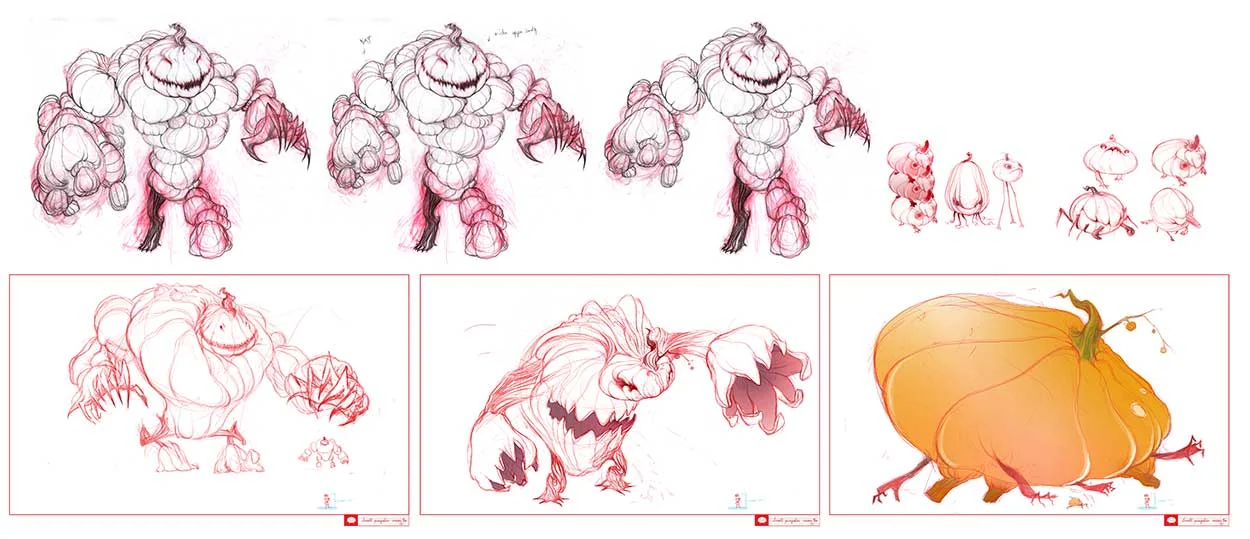 Monsters vs pumpkins