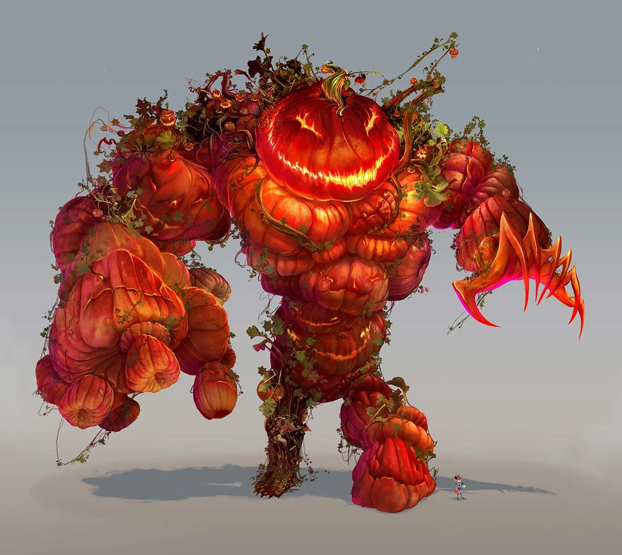 Monsters vs pumpkins