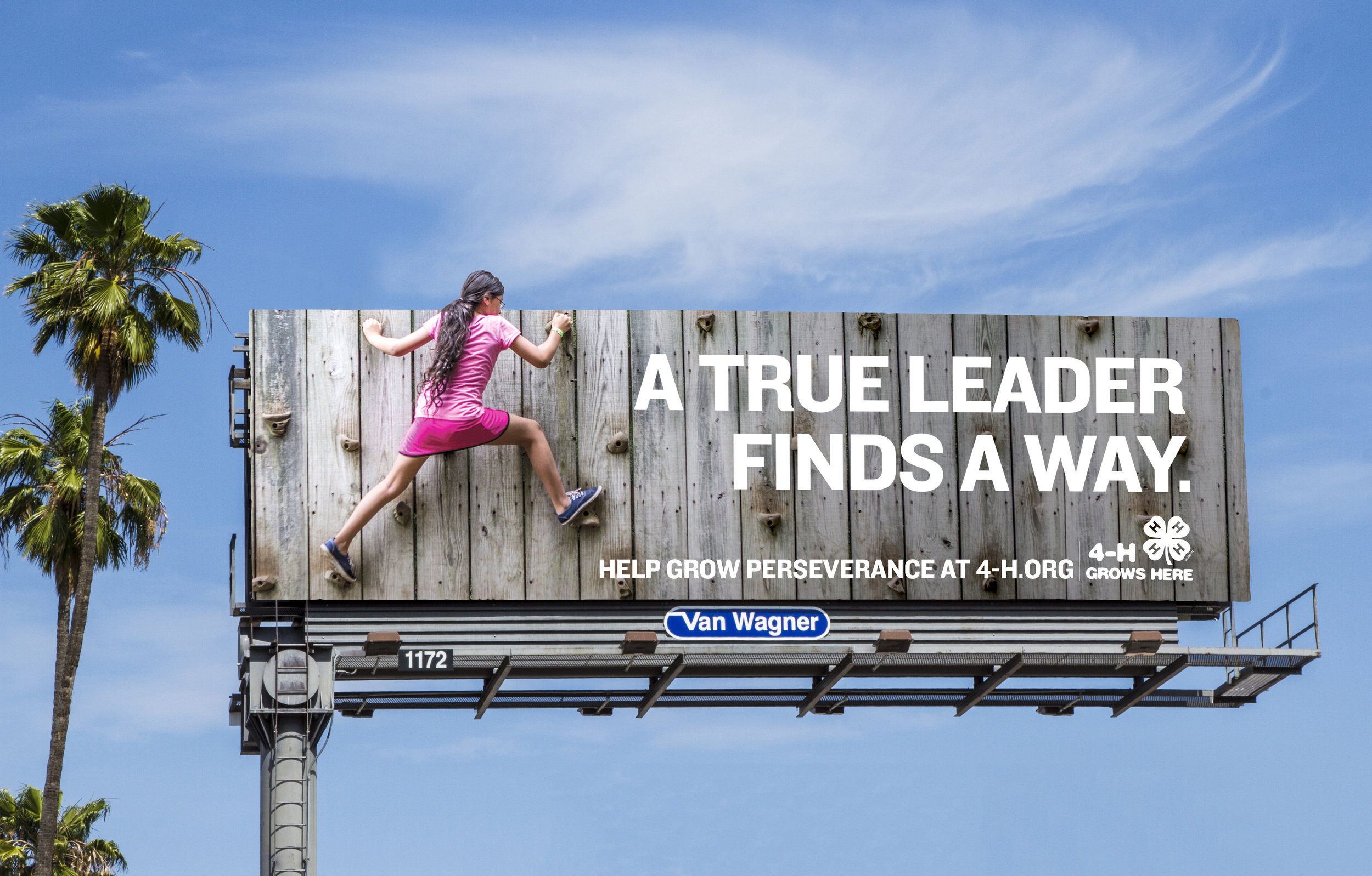 Outdoor billboard for 4H 
