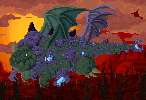 The making of the belly of a beast 