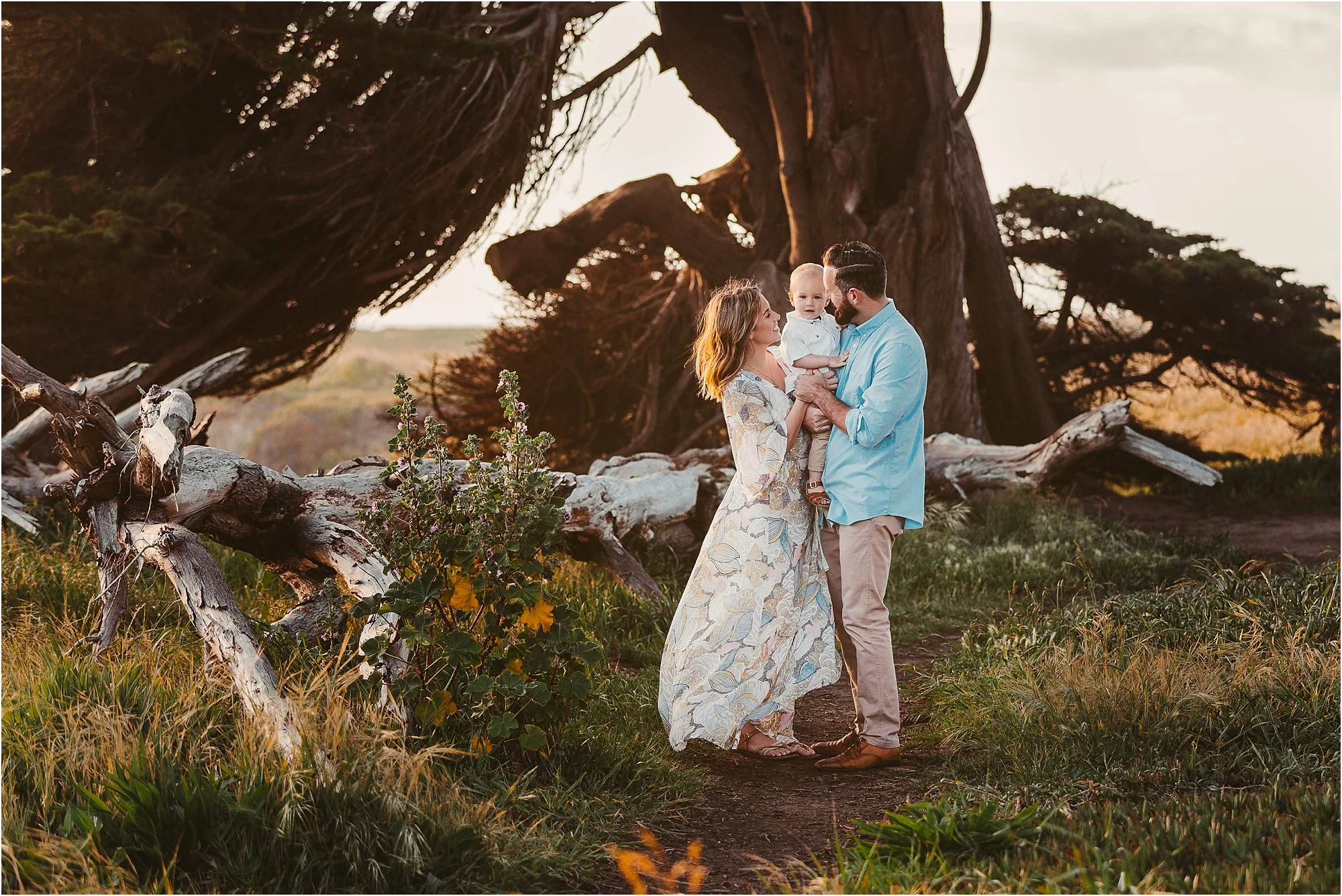 Family of three