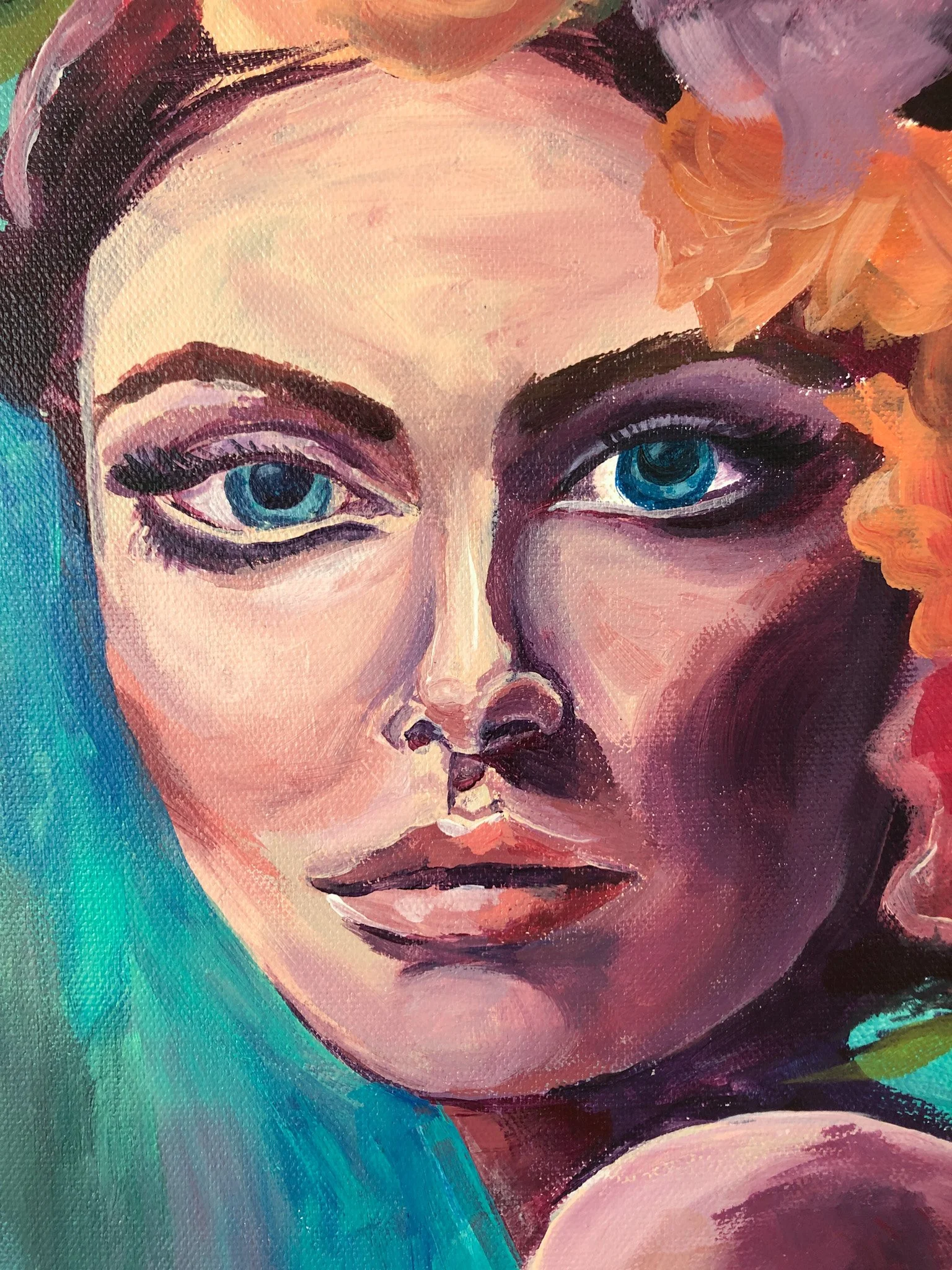 Amy Zwikel Studio Portrait Collection by emerging American artist in Paris