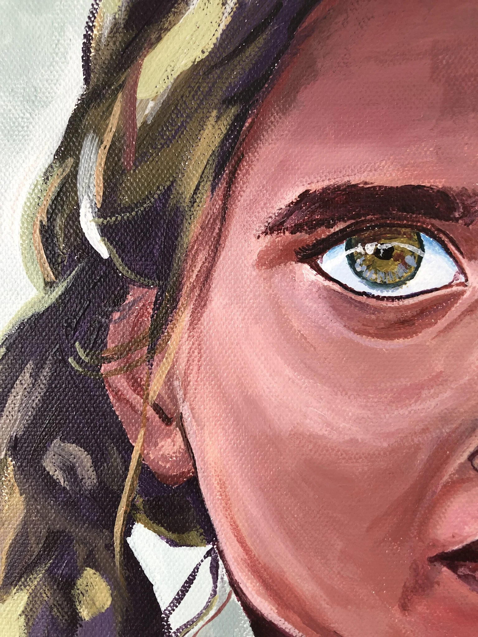 Amy Zwikel Studio Portrait Collection by emerging American artist in Paris