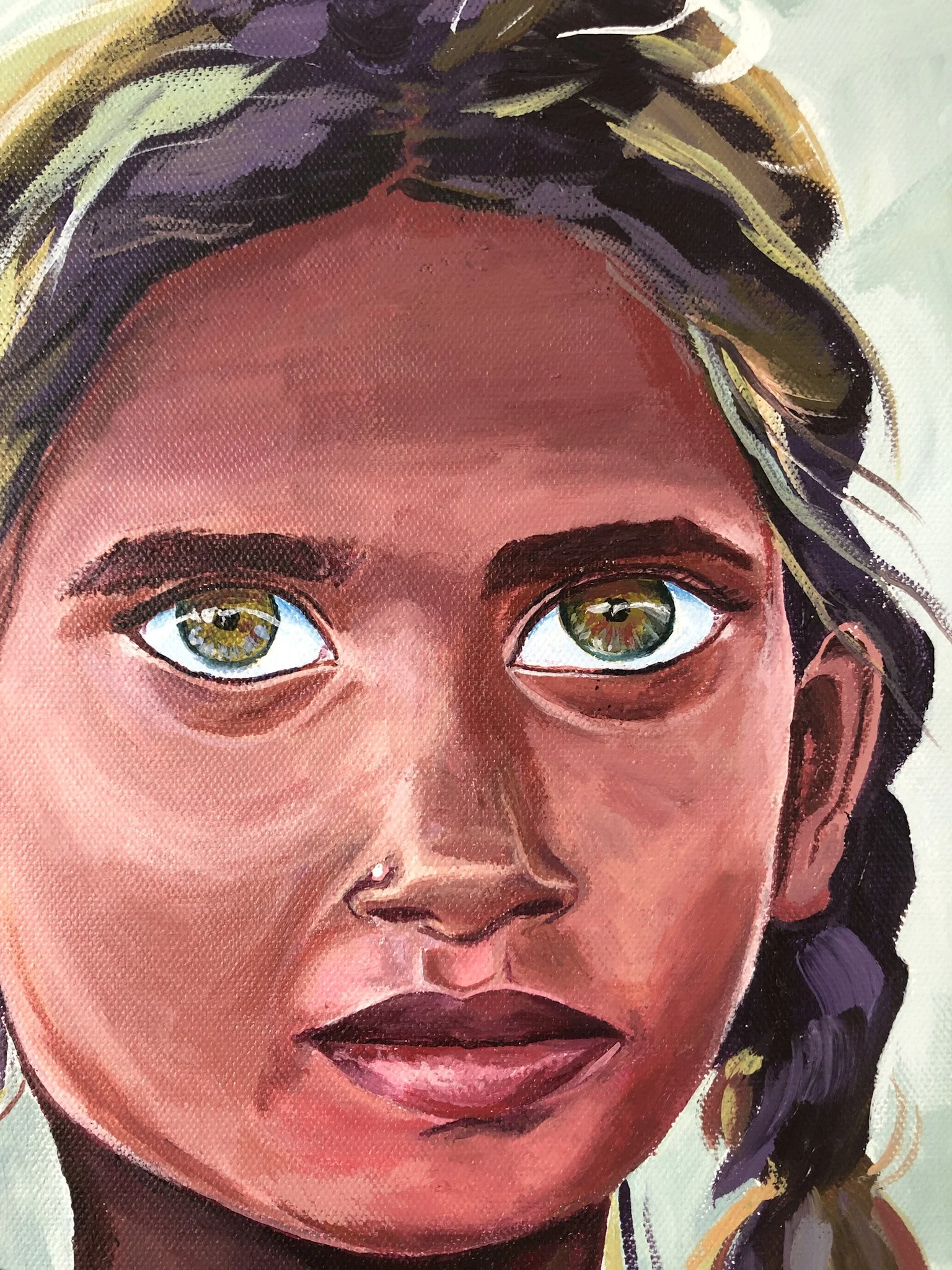 Amy Zwikel Studio Portrait Collection by emerging American artist in Paris