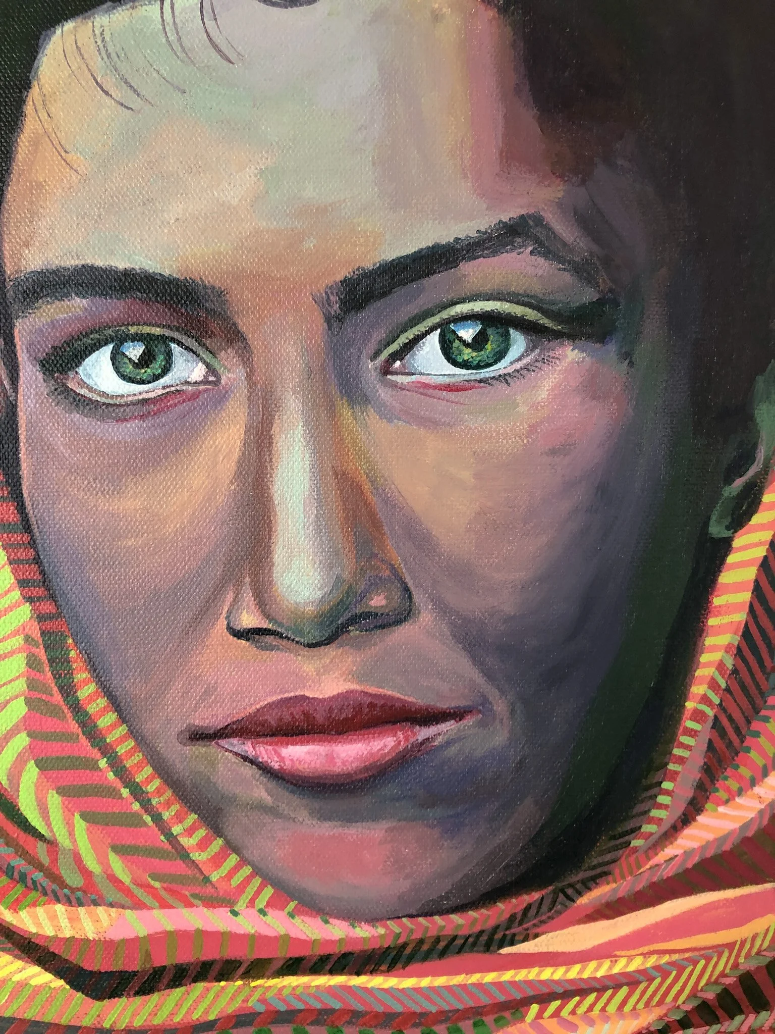 Amy Zwikel Studio Portrait Collection by emerging American artist in Paris