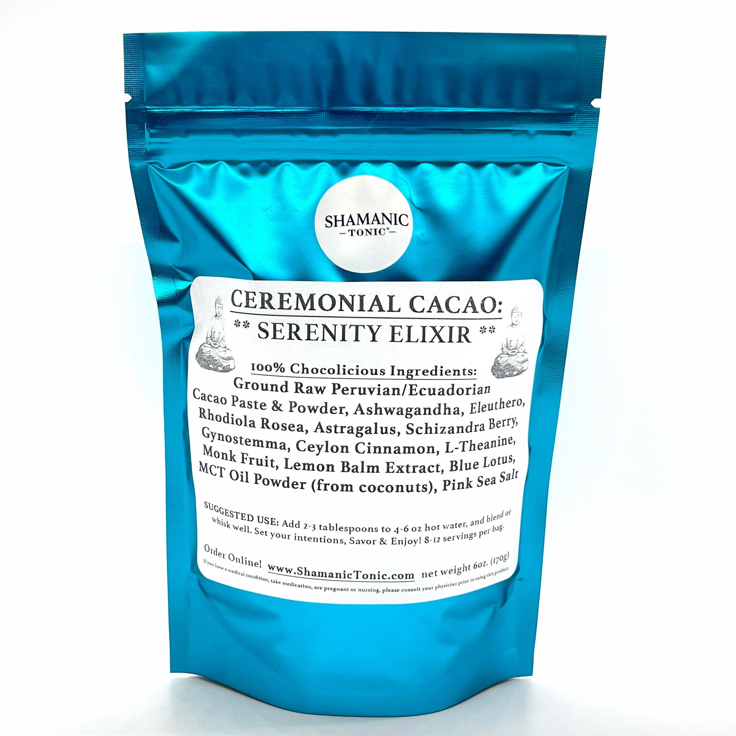 * Ceremonial Cacao: Serenity Elixir *