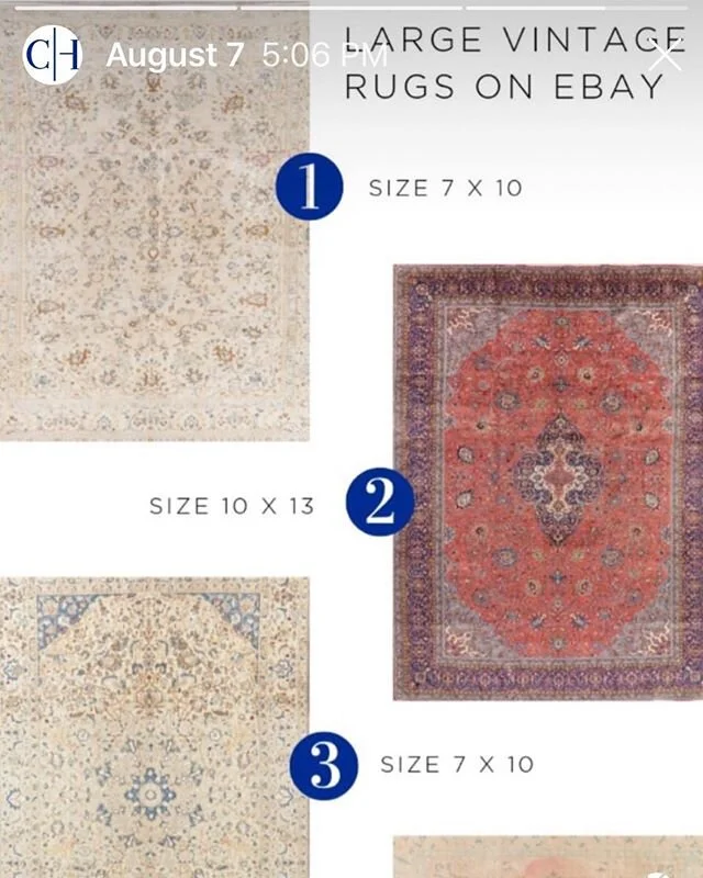 Flying 🧞&zwj;♀️ into the weekend on my new @ebay #vintagerug obsession #happeningonebay via #ebaystyle. I&rsquo;m feeling the neutrals vibe lately, but I may have purchased another rug for my bathroom 🤫 don&rsquo;t tell my husband 😉 #ad http://lik