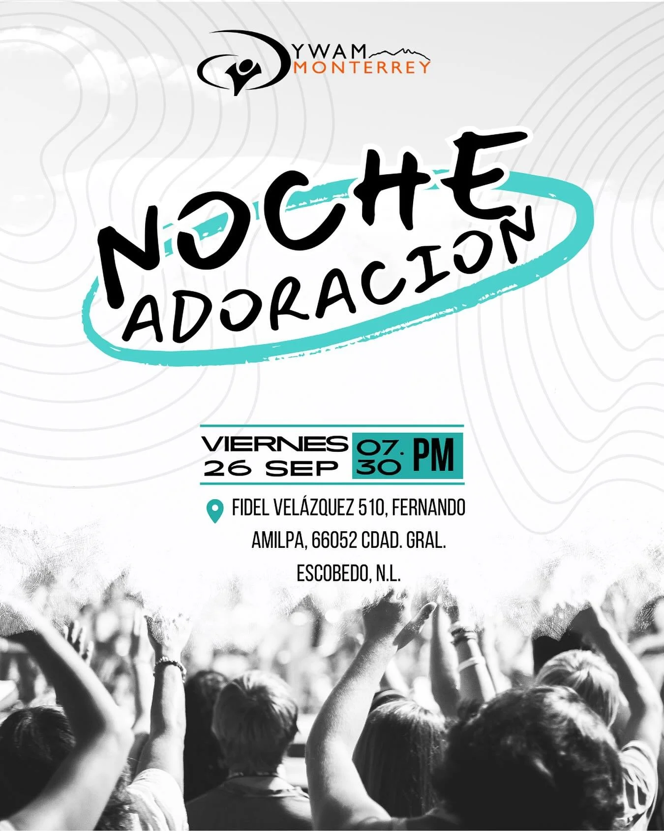 &iexcl;&iexcl;Te esperamos este viernes!! Adoremos junto 🙌🏻 invita a un amigo y hagamos viral nuestro amor por Jes&uacute;s #monterrey #jucum #jucummty #jovenes #adoracion #jesus #b&iacute;blia #misiones