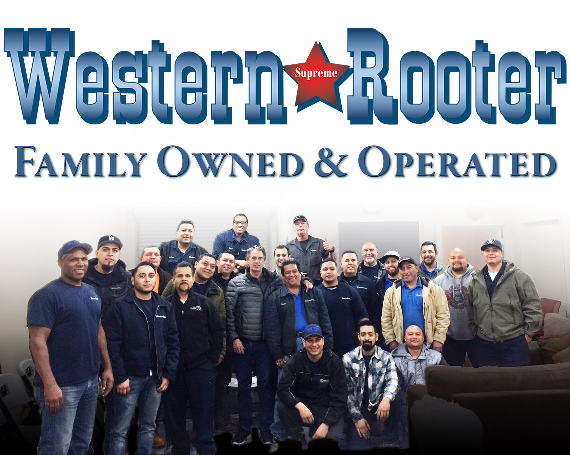  Western Rooter began as a mom and pop plumbing and rooting company, but after years of dedicated and exceptional service, our family has grown. 