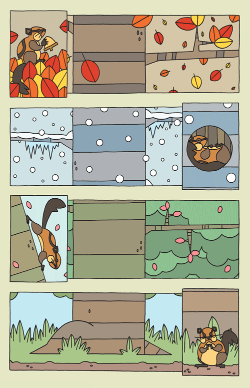Charley Harper Inspired Print, Montshire Museum of Science