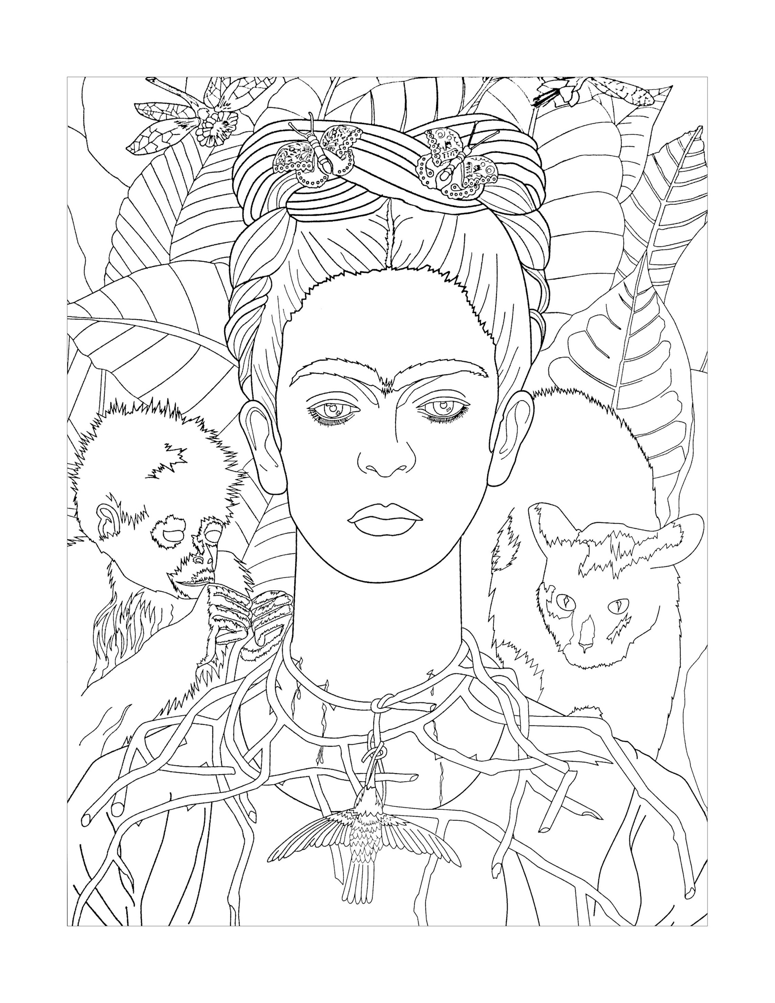 Self Portrait by Frida Kahlo 