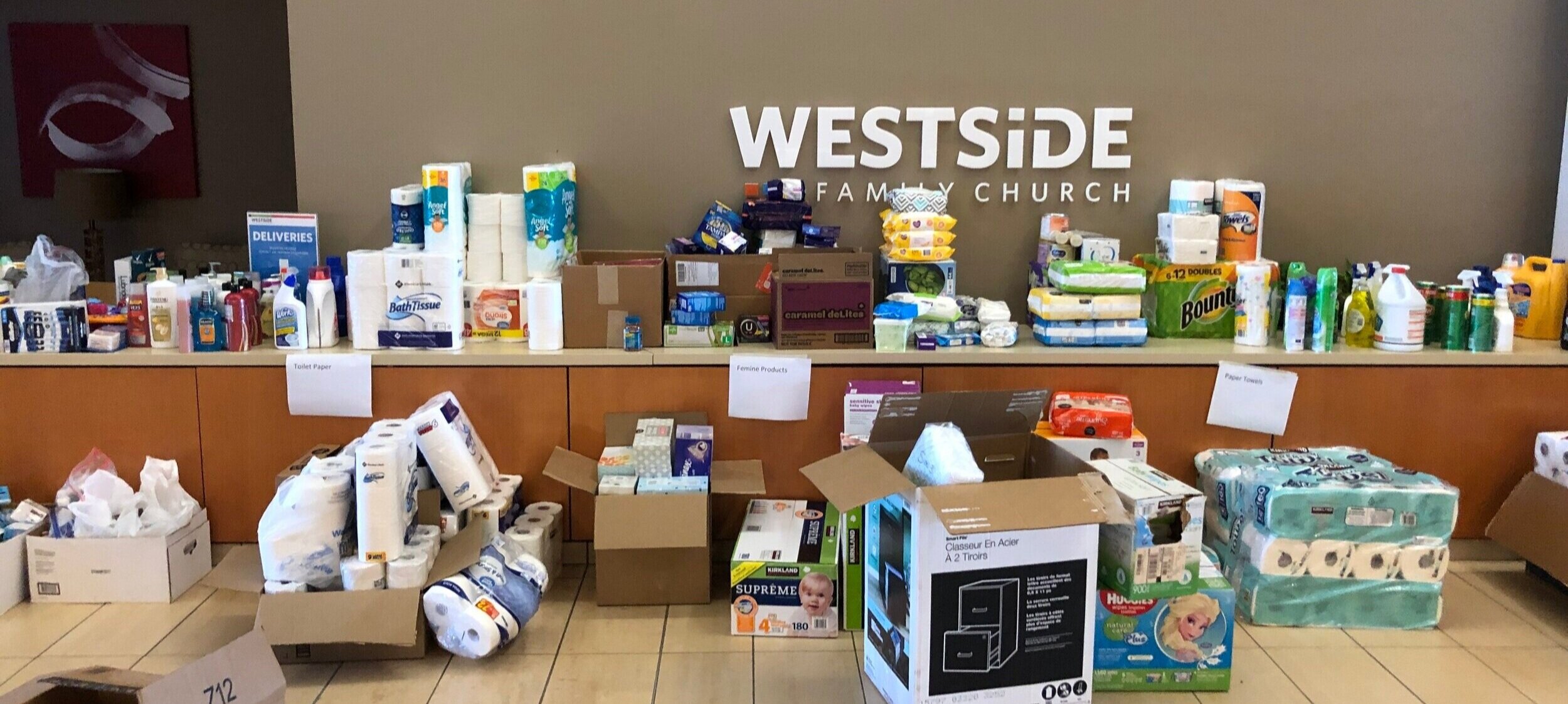 Resource Drive Report | COVID-19 Response — Westside Family Church