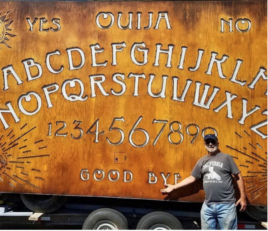 Soltes Fabrication Art Car - Wood Stain Painter