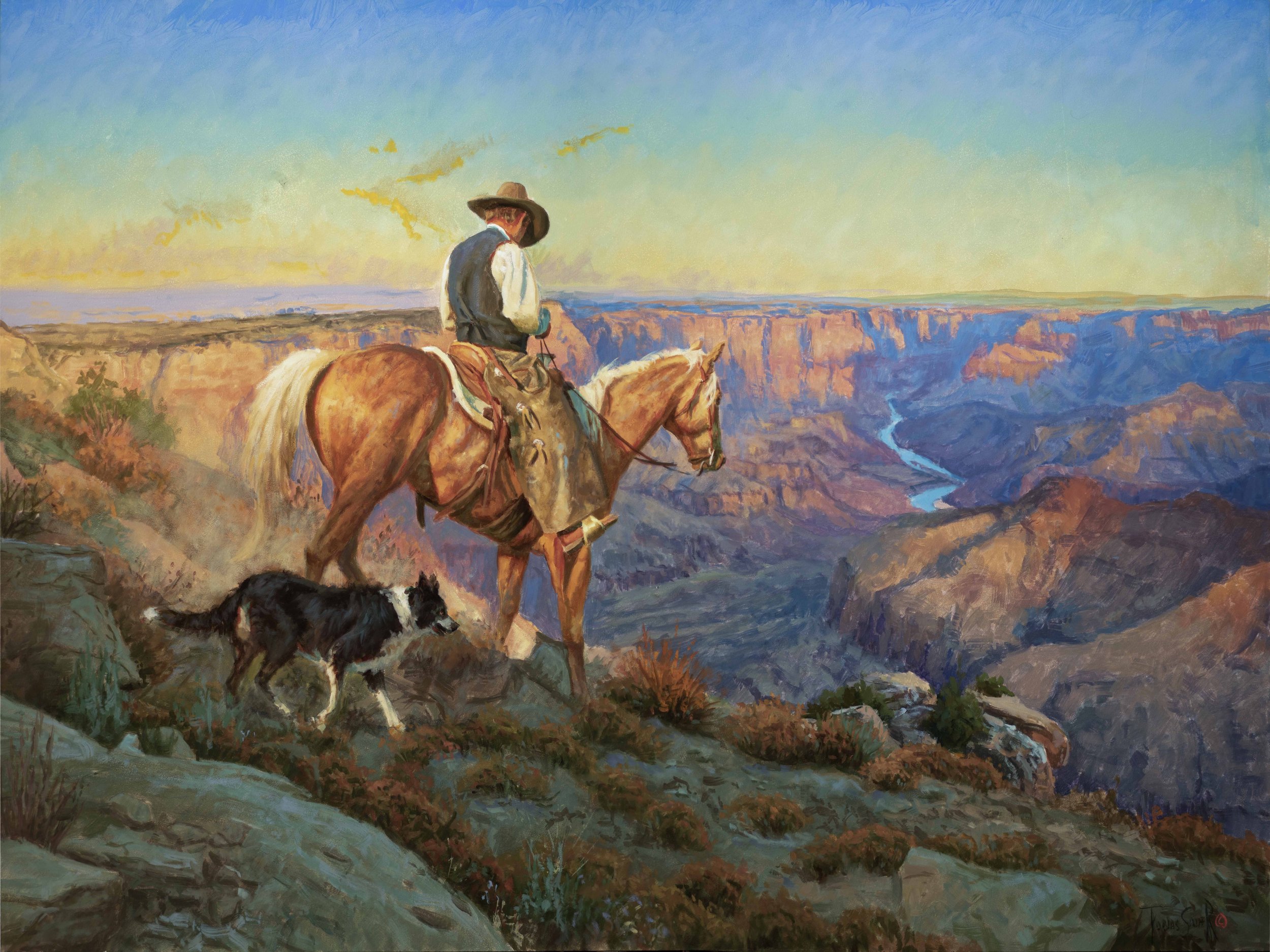 Where the Earth Falls away