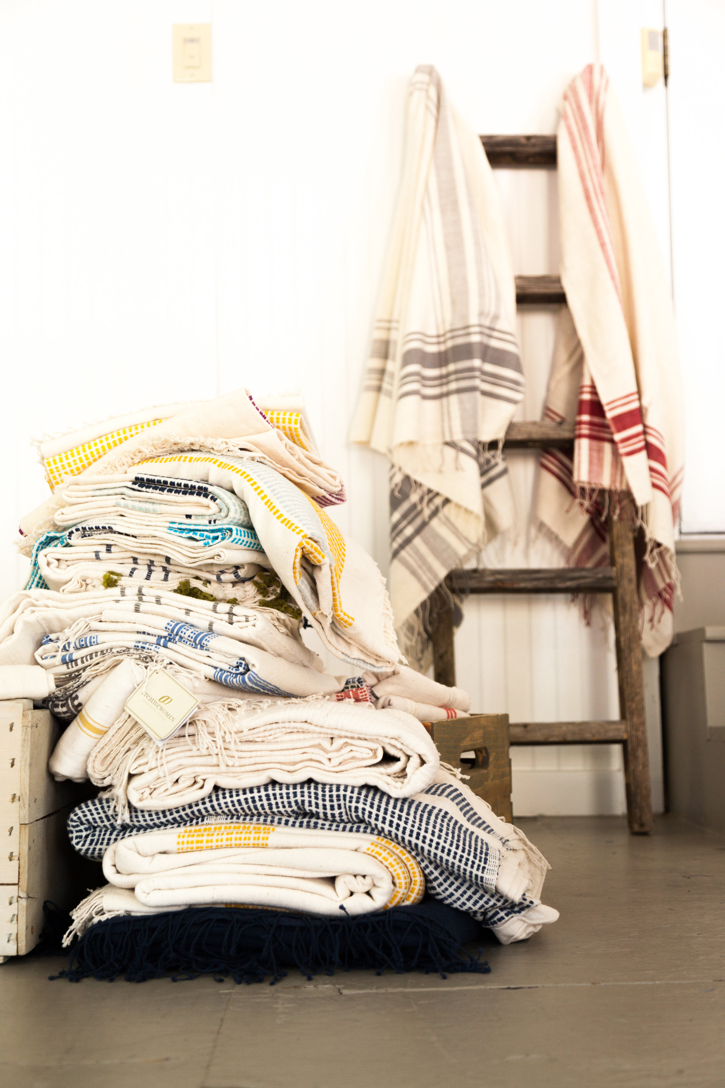 Some of many textiles