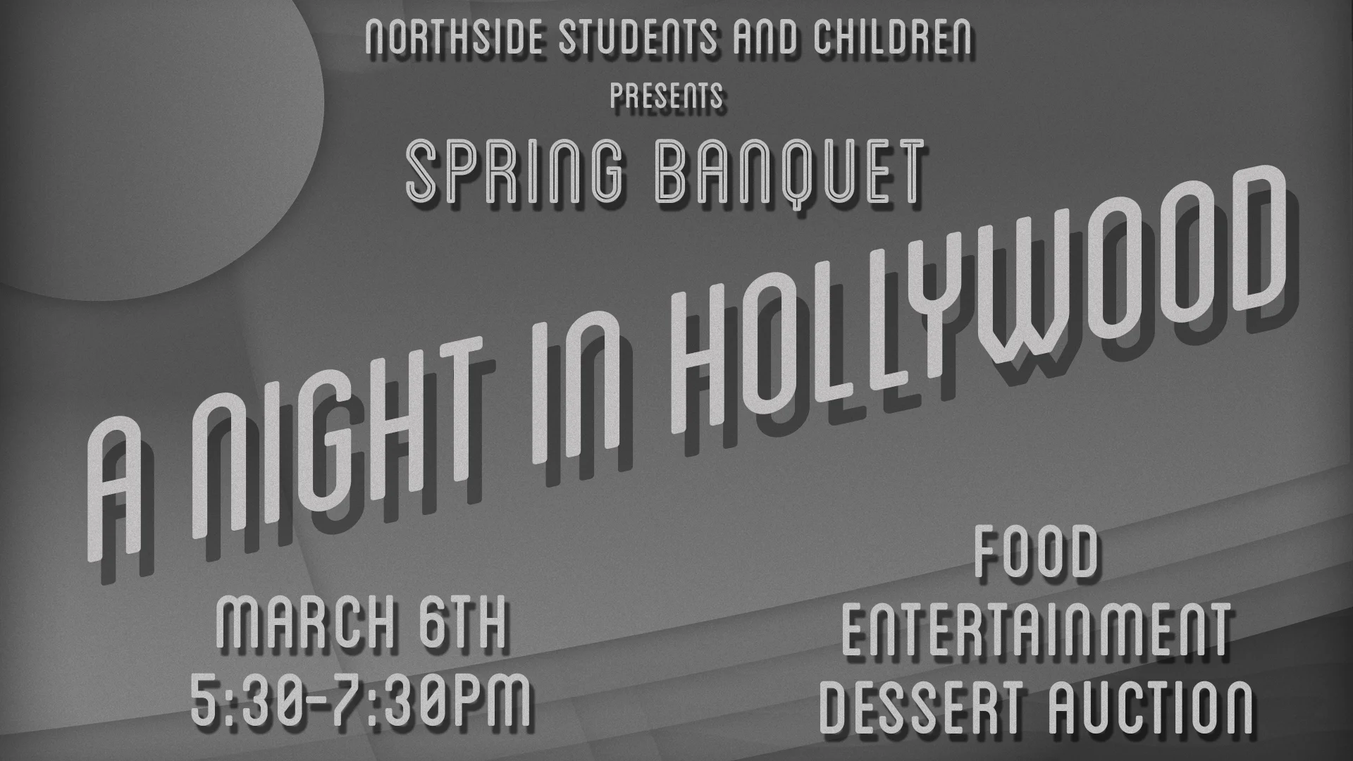 The Spring Banquet - A Night in Hollywood