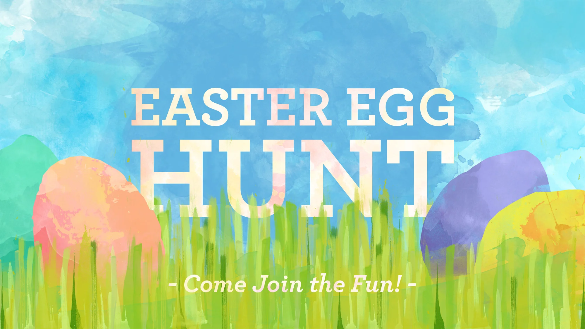 Easter Egg Hunt and Church-wide Lunch