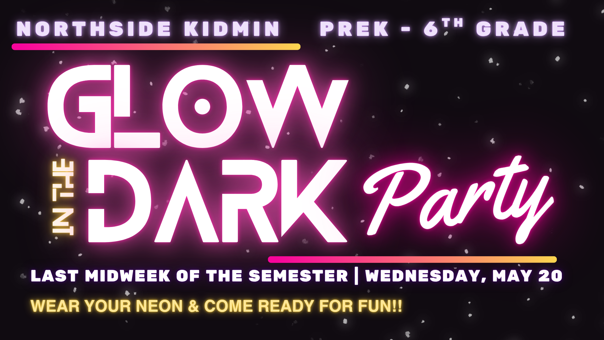 Kids GLOW PARTY 