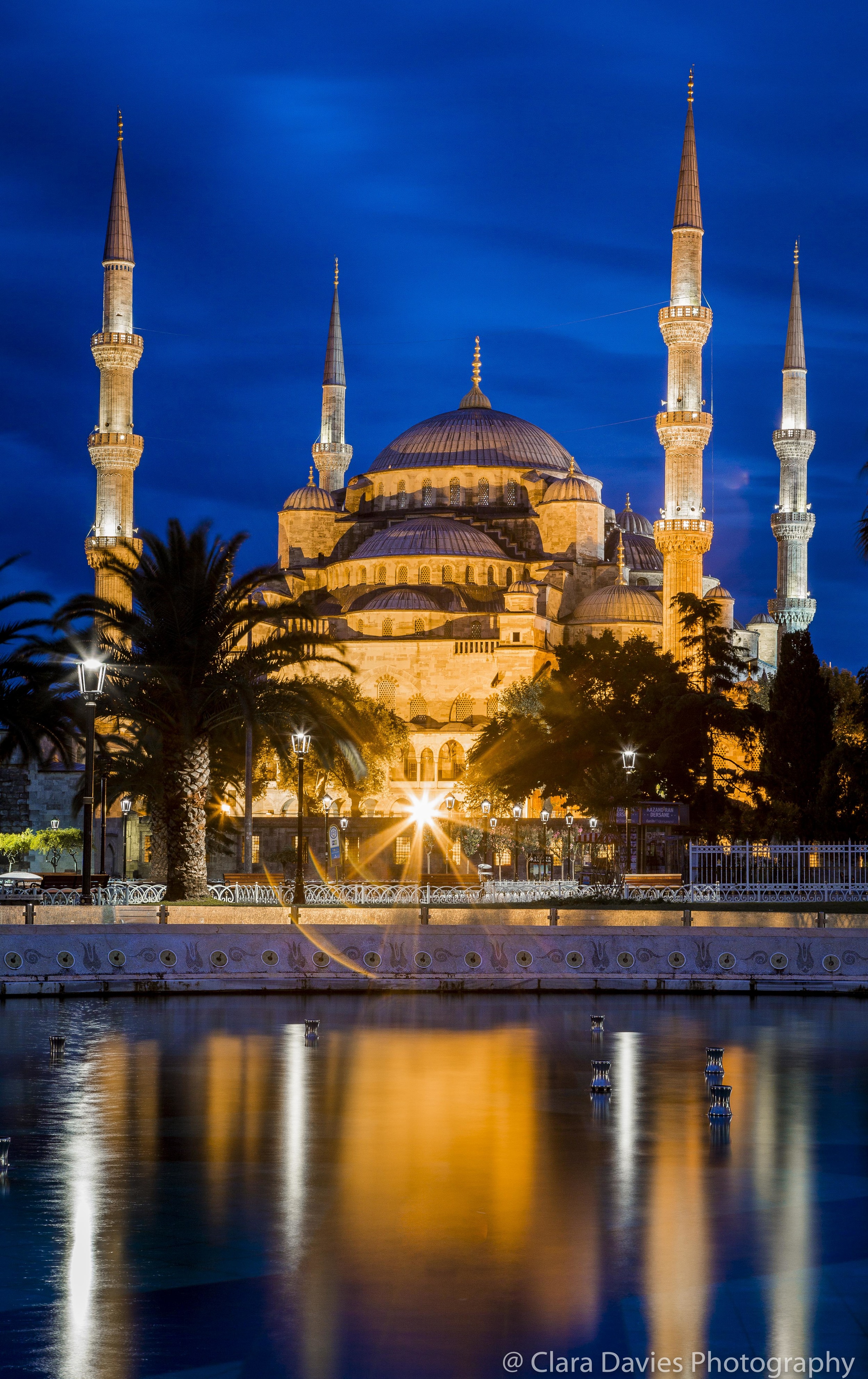 Mosque reflections