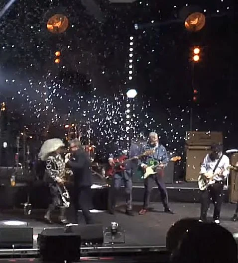 The Pearlies attend the Madness concert at the O2 - Dec 2014