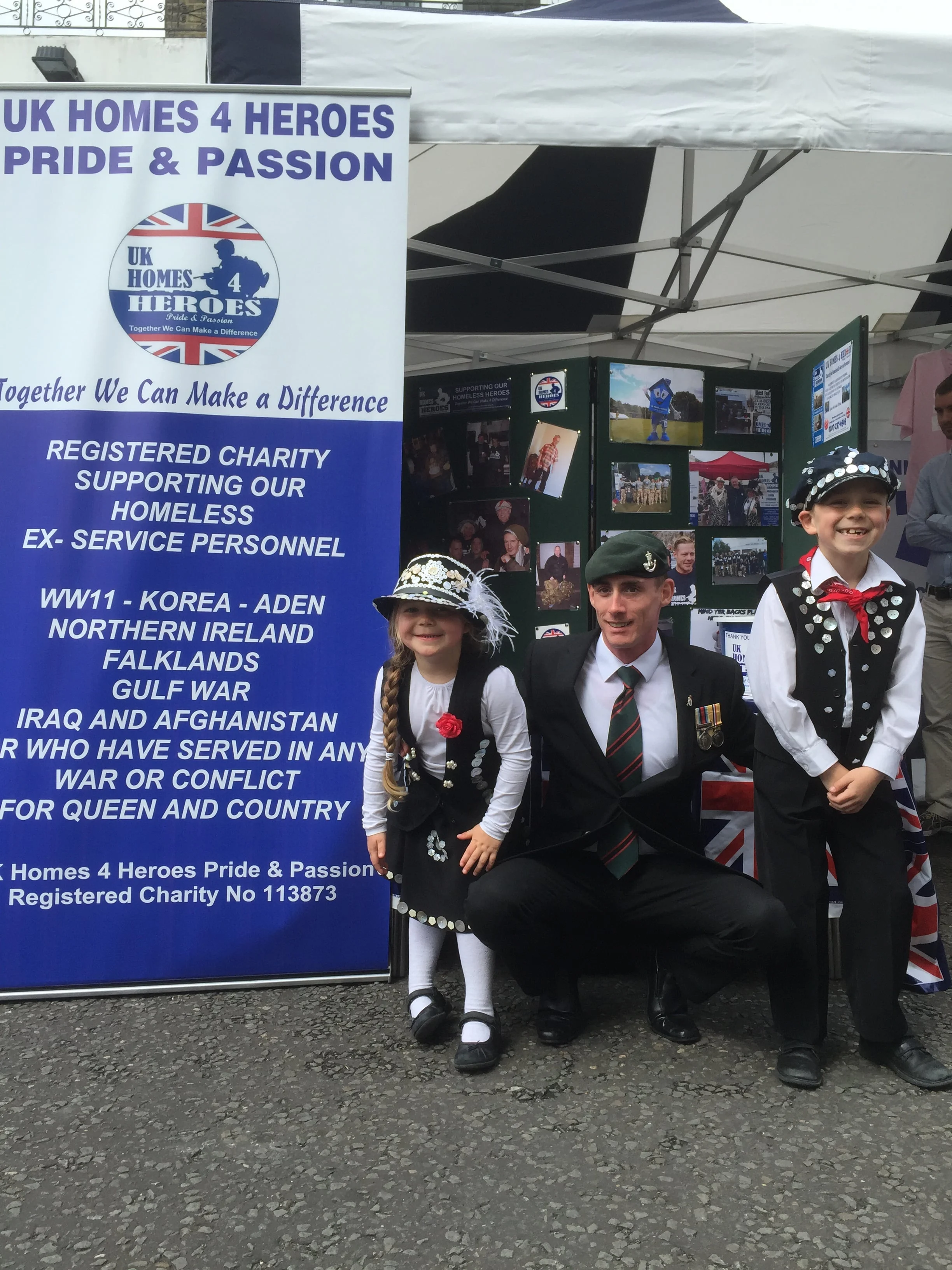 UK Homes for Heroes Charity Family Fun Day