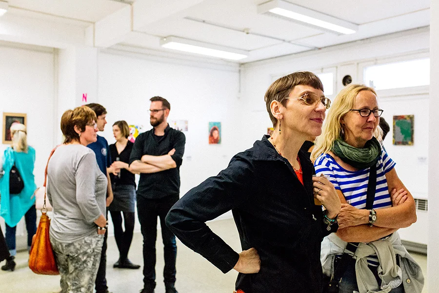 Alle Übungen sowie ein finales Werk wurden in der sehr gut besuchten Ausstellung im Kunst- und Kreativhaus Rechenzentrum Potsdam einem breiten Publikum zugänglich gemacht.