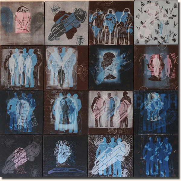Brown Botswana Panel