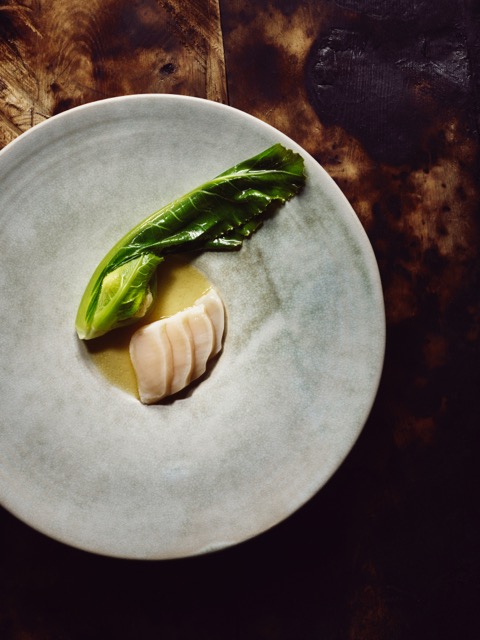 Scallop with cauliflower and salted butte. Credit: Tuukka Koski
