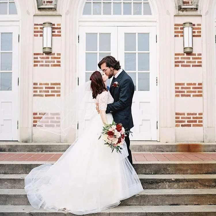 MRS. KATIE LOLLY RAMSEY Photographer | Hannah Groat Dress | Blush by Hayley Paige + Heidi Elnora