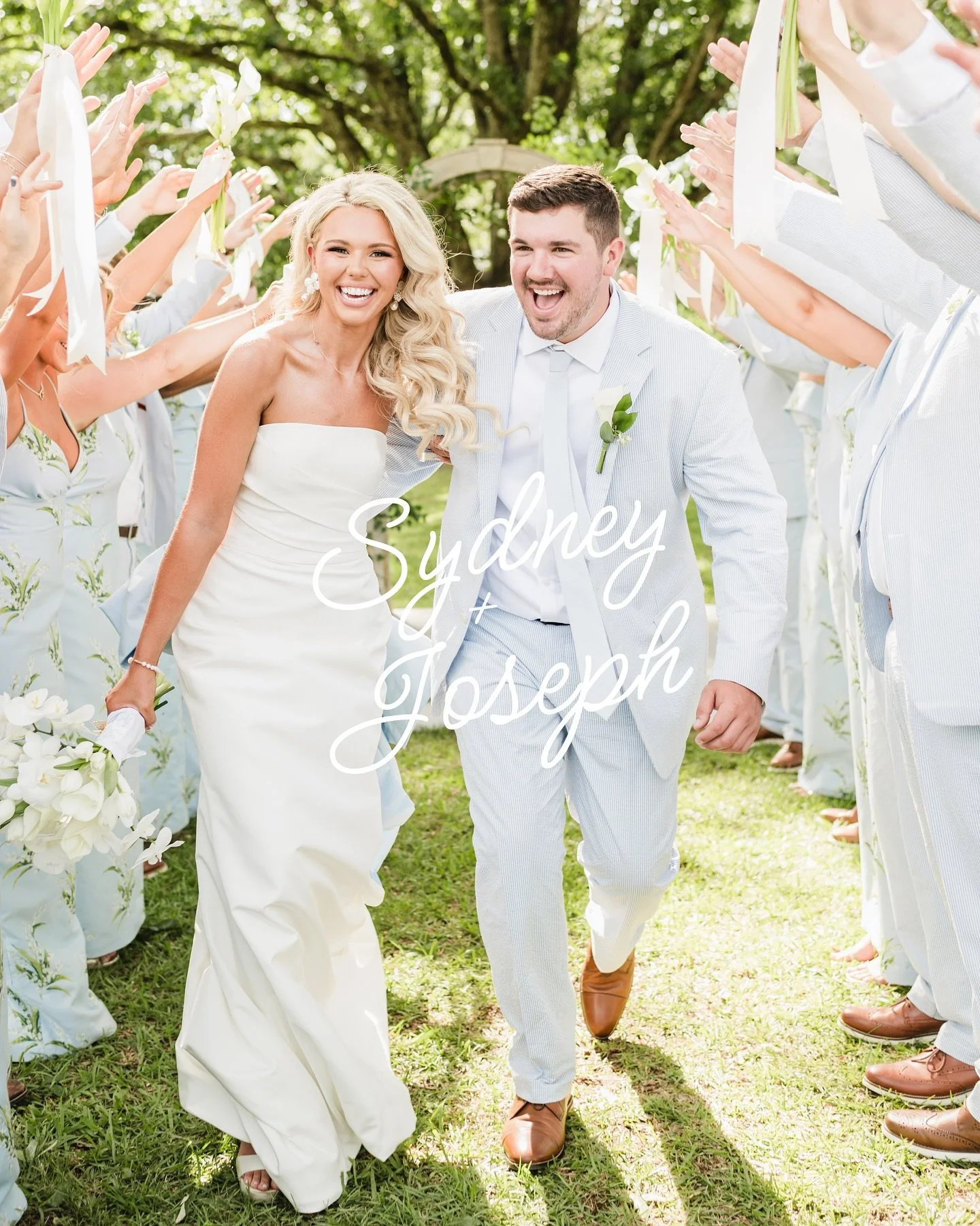 May 17th was one of those days you wish you could bottle up 🩵 Saying &lsquo;I do&rsquo; in a place filled with family history made every moment feel that much more meaningful for @sydneygwilliford. A day full of love, laughter, and the people who ma