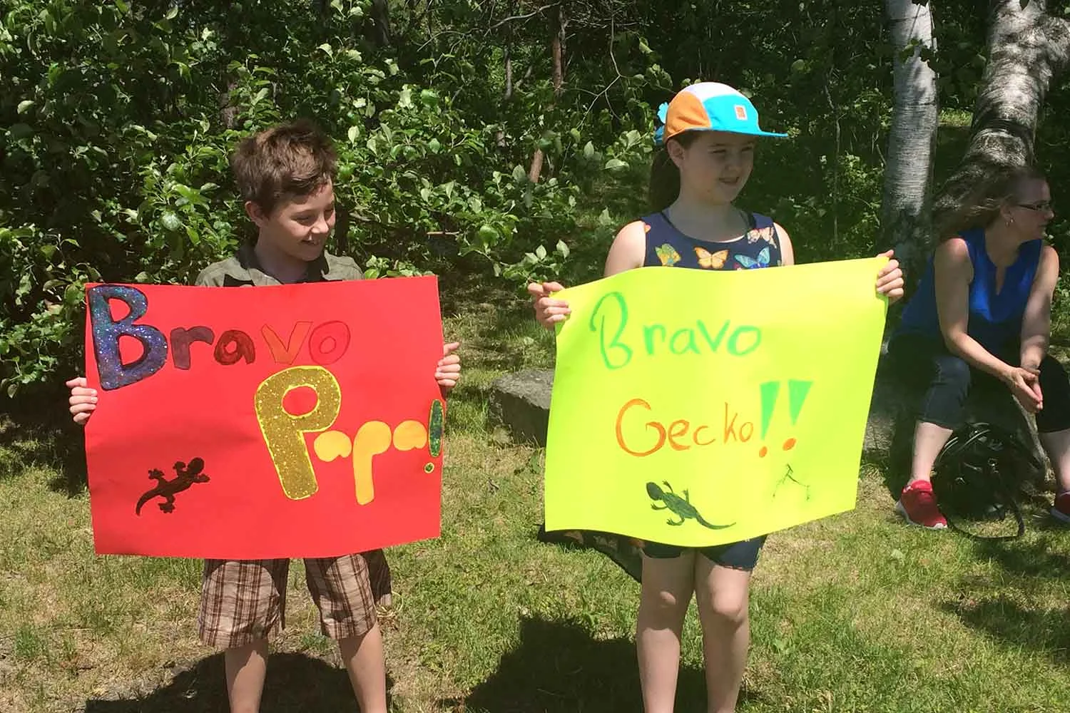 Rosalie et Ayden Tardif.