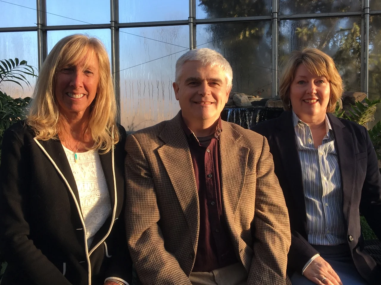 From left to right: Barb Groff, Lee Bryan, and Holly Poulin