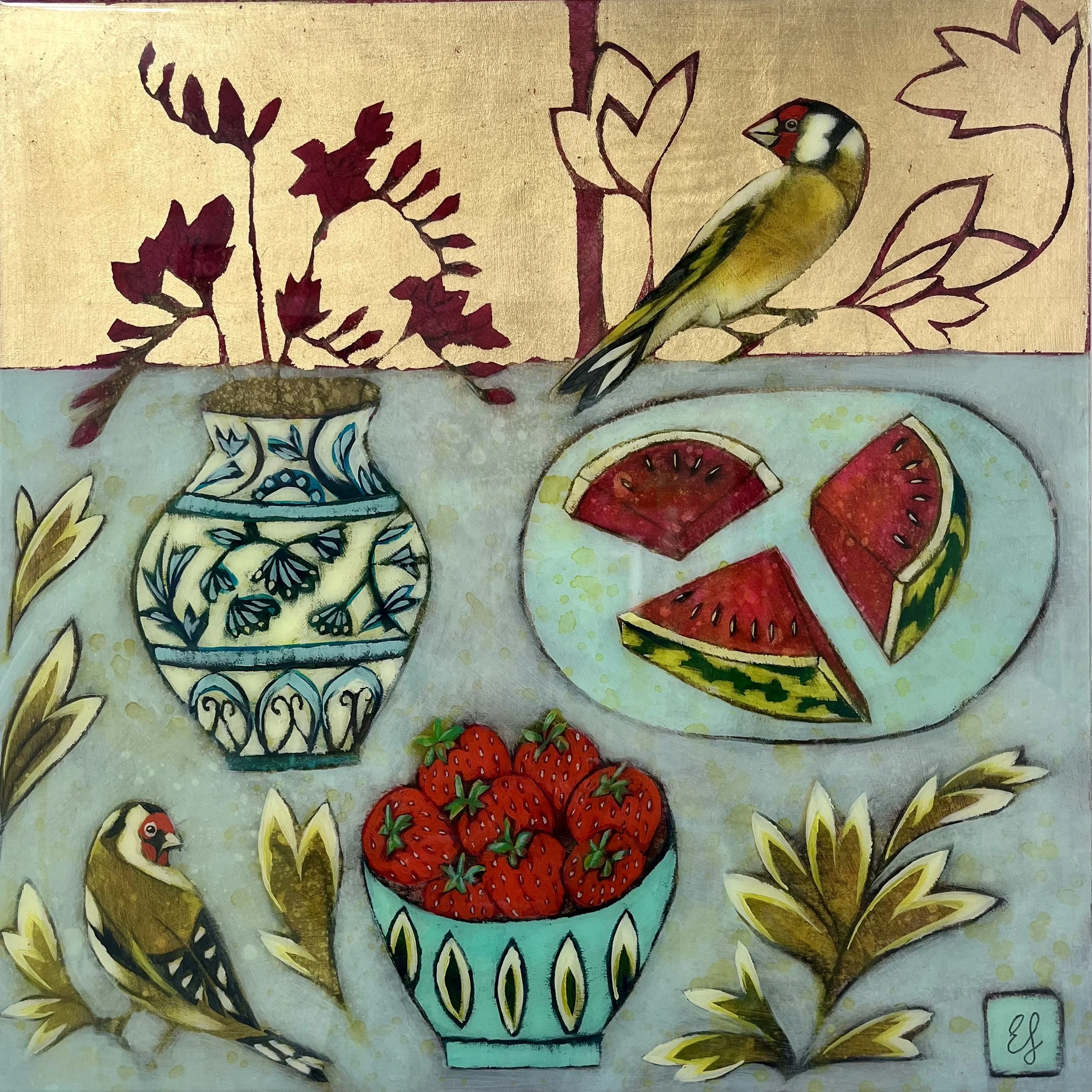 Still Life With Goldfinches .jpeg