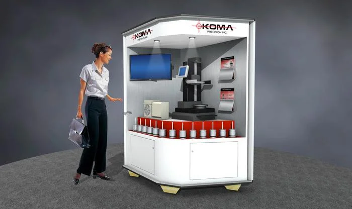 Koma Precision's Crate Exhibit - Designed by Zig Zibit