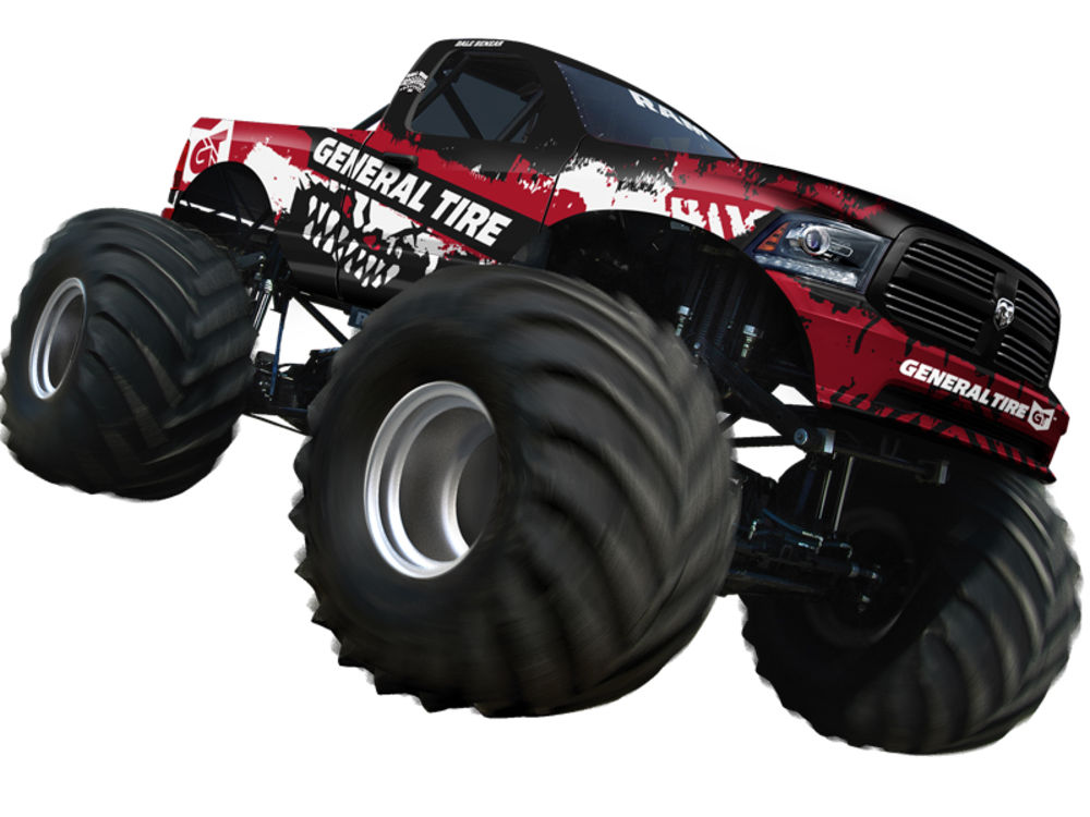 The General Tire monster truck will be fielded by Hall Brothers Racing.