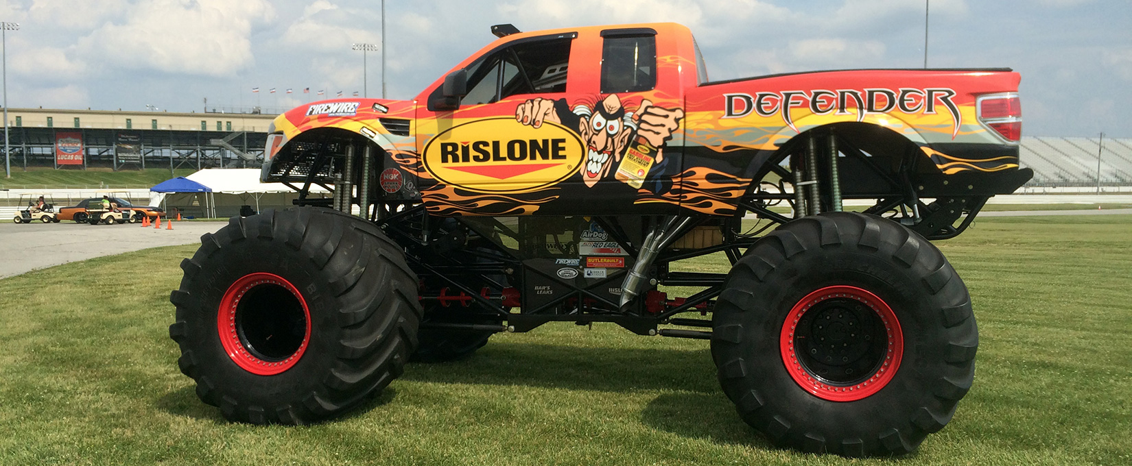 Bar’s Leaks and Rislone are sponsoring the Rislone Defender and Bar’s Leaks Eliminator monster trucks for the ninth straight year. The monster truck sponsorships are a fun, positive way to grow awareness – and retail sales – among current and future car show and motorsports enthusiasts.