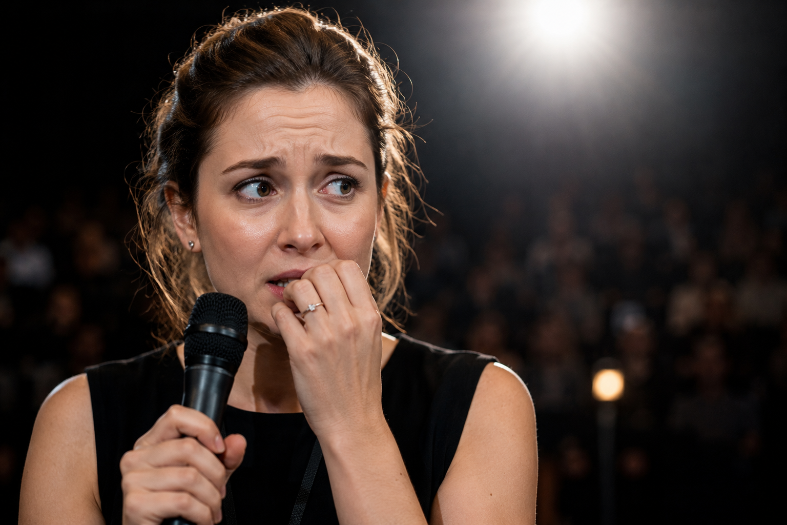 How to overcome nervousness while giving a presentation