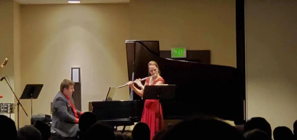 Young-Peiskee Duo performs in the Romanza Festival of the Arts in St. Augustine