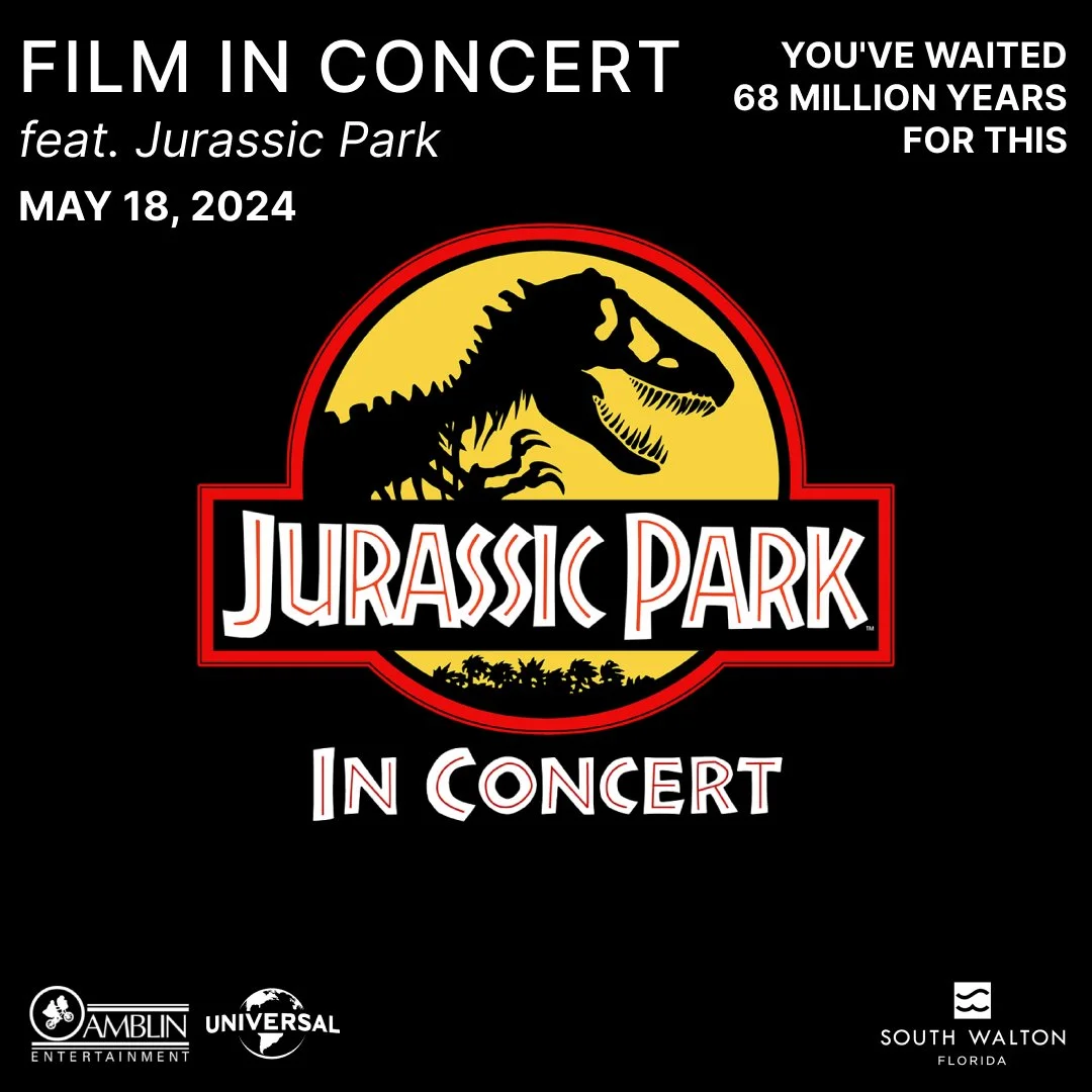 Jurassic Park in Concert with Sinfonia Gulf Coast