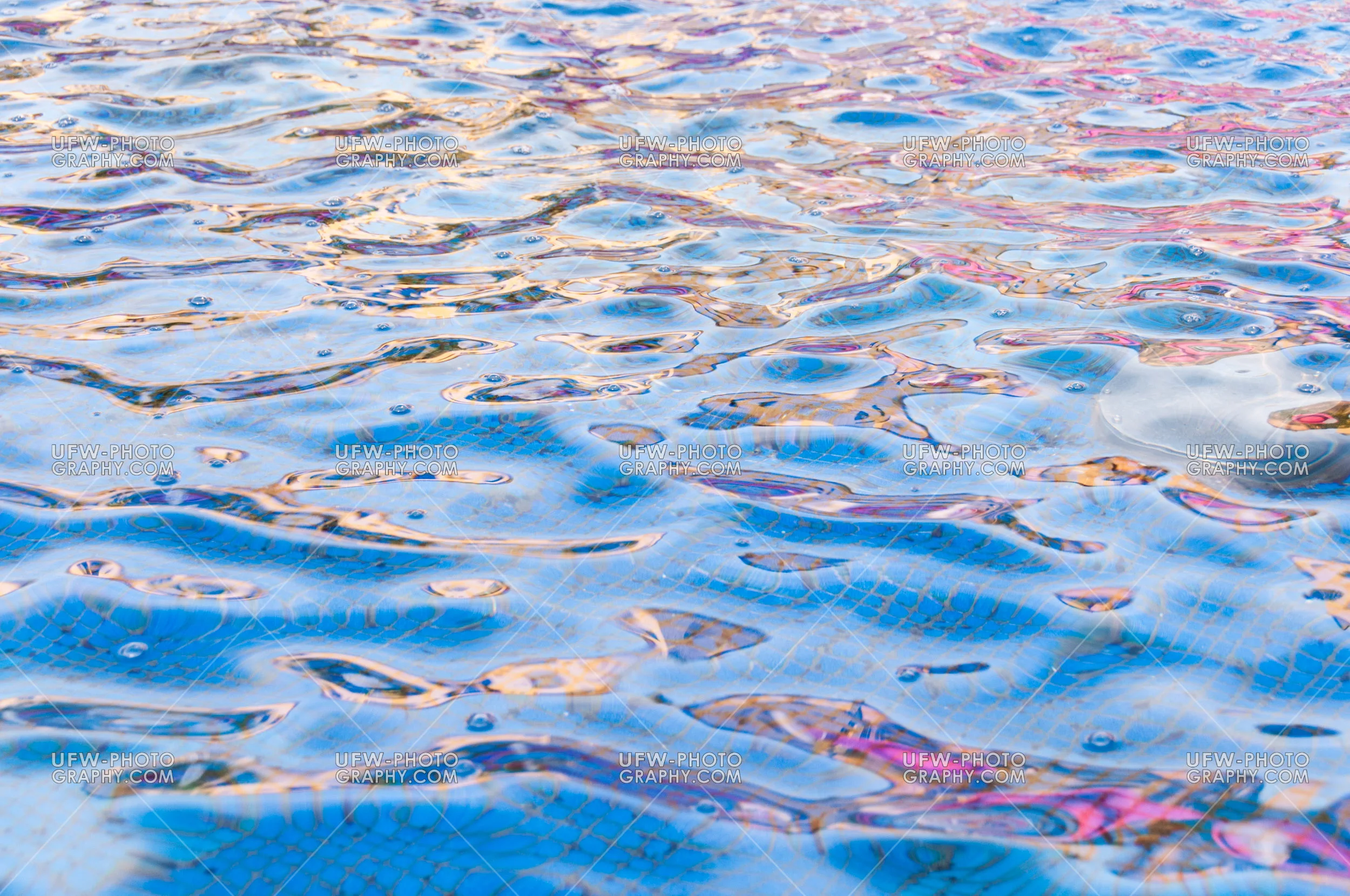 Wasser Blau Abstrakt Wellen