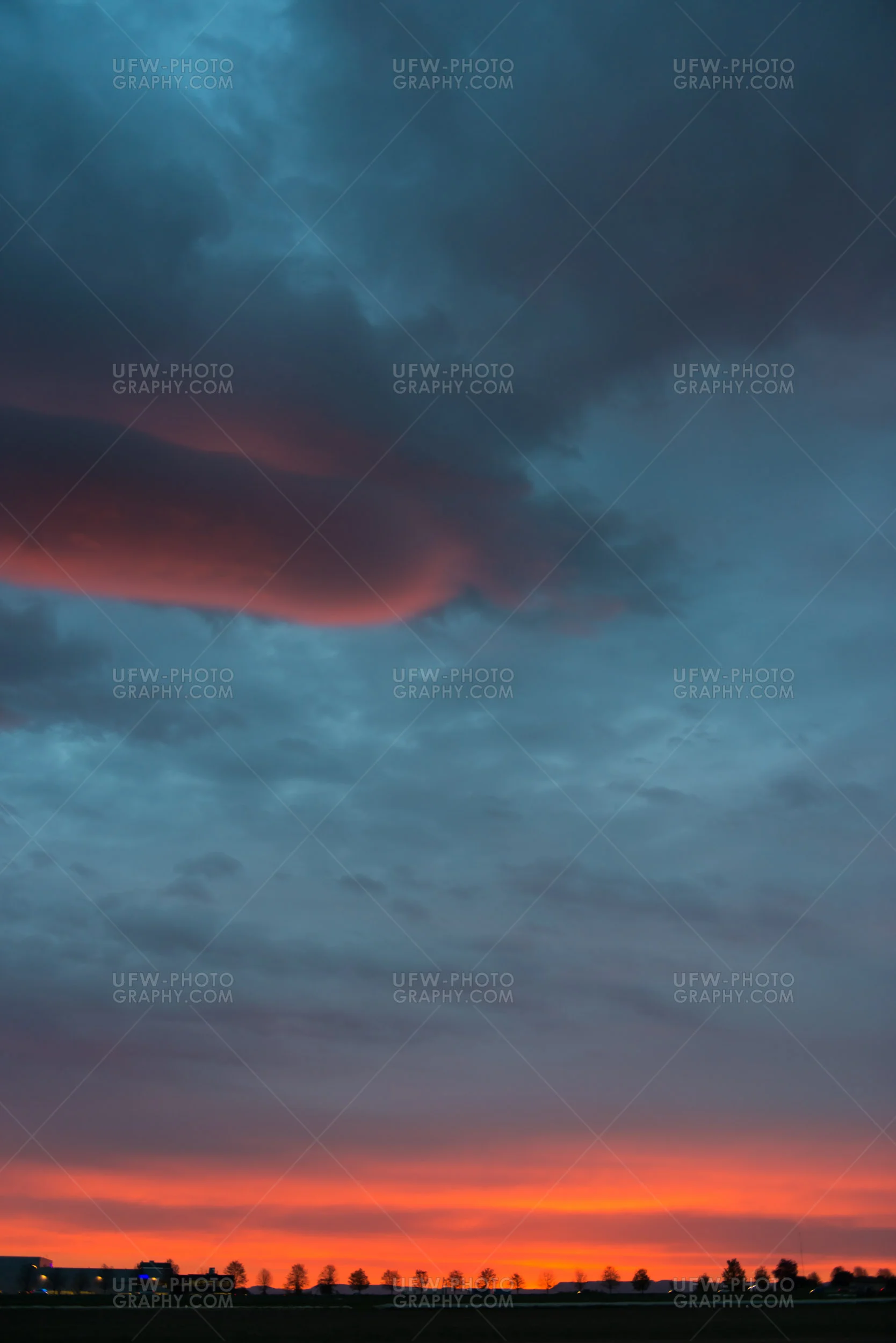Sonnenaufgang Sonnenuntergang Eindrucksvoll Himmel Wolke Rot