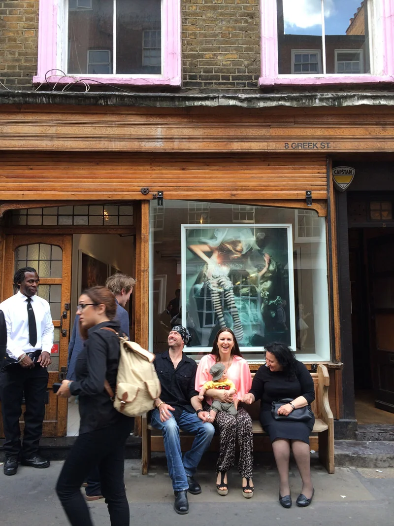 Lazarides - The Outsiders London Exhibit, 2014