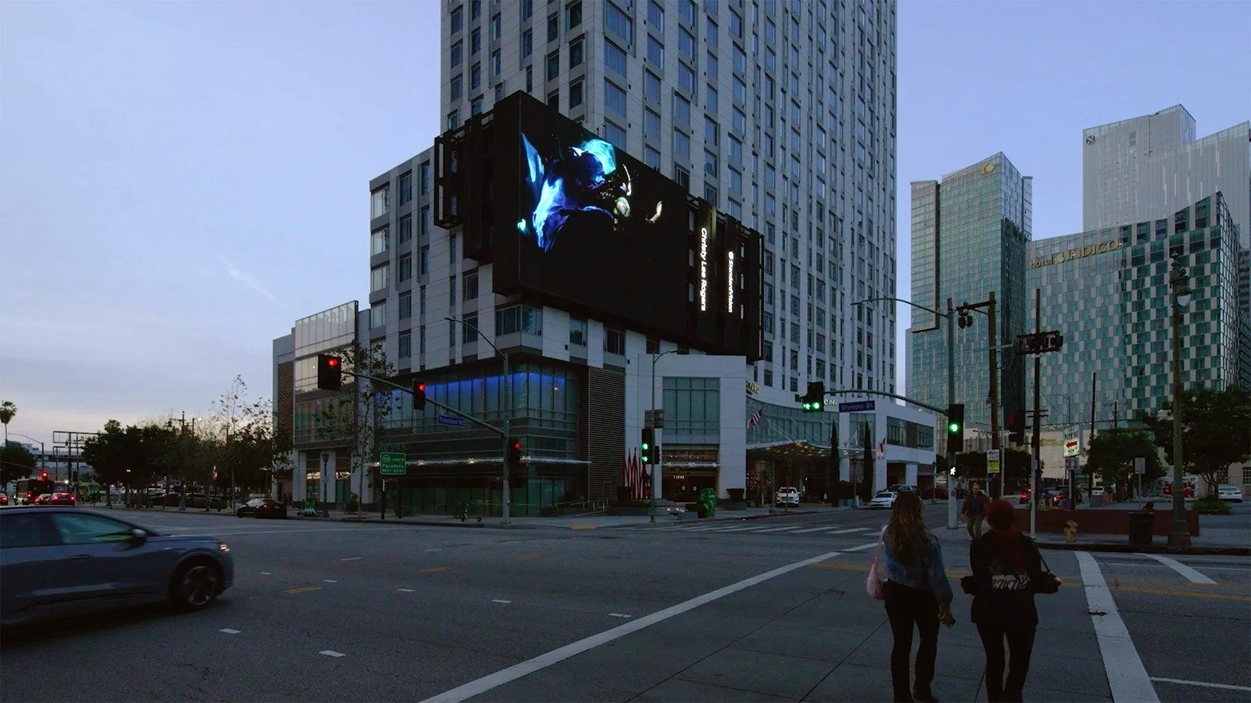 Standard Vision Los Angeles Video Billboard | Christy Lee Rogers