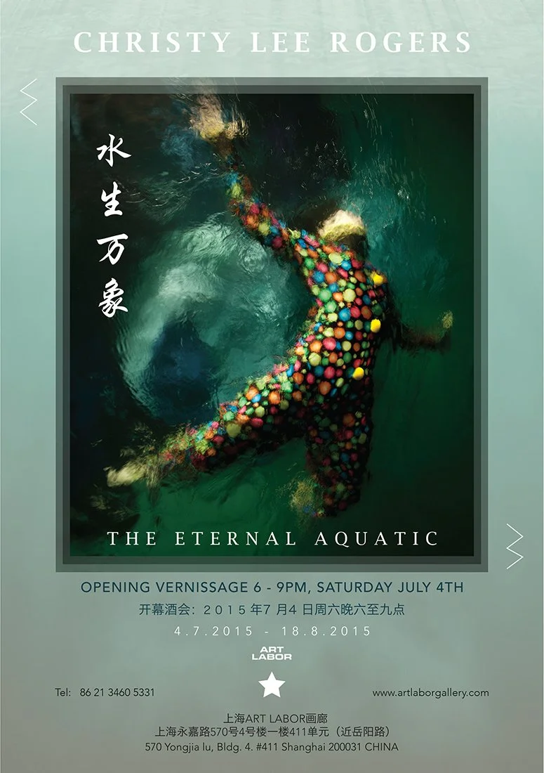 ART LABOR GALLERY, SHANGHAI IS PLEASED TO ANNOUNCE CHRISTY LEE ROGERS’ DEBUT EXHIBITON IN CHINA - THE ETERNAL AQUATIC 水生万象 克里斯蒂·李·罗杰斯