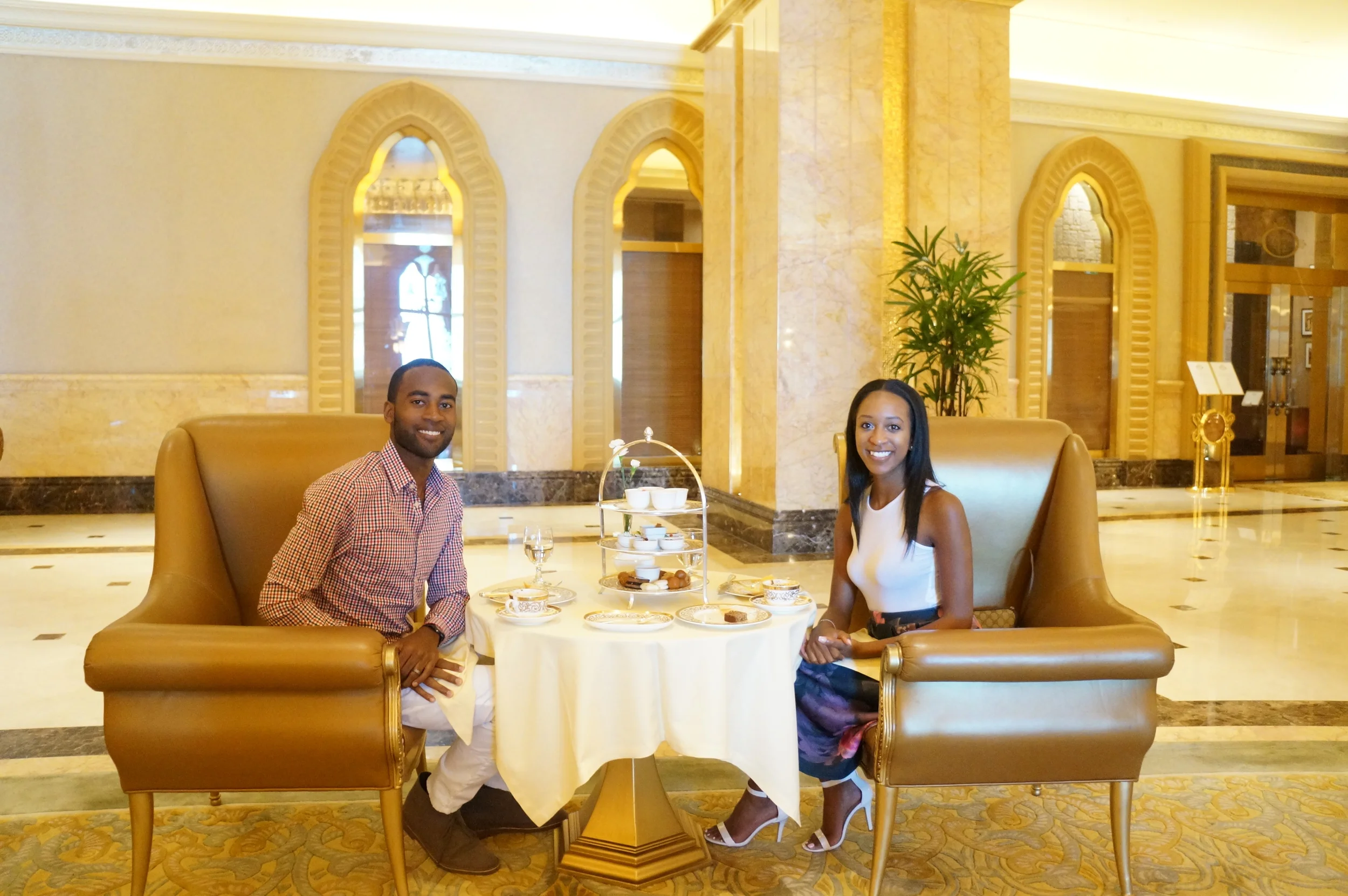 HIGH TEA AT EMIRATES PALACE