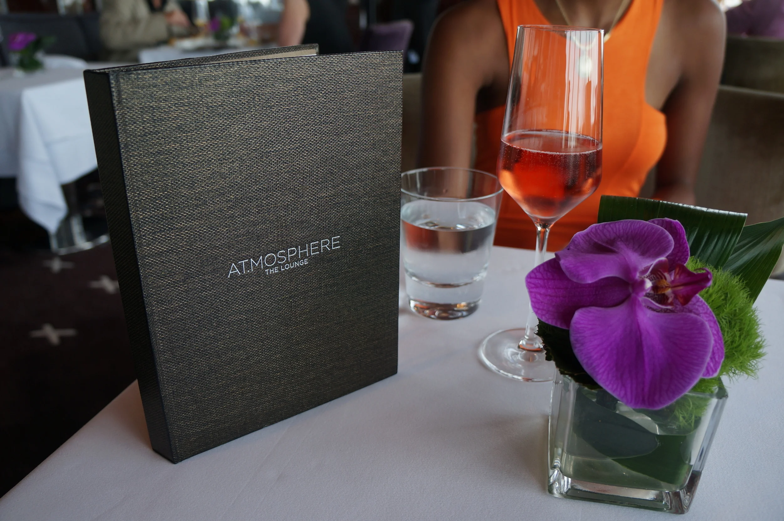 HIGH TEA AT ATMOSPHERE LOUNGE BURJ KHALIFA