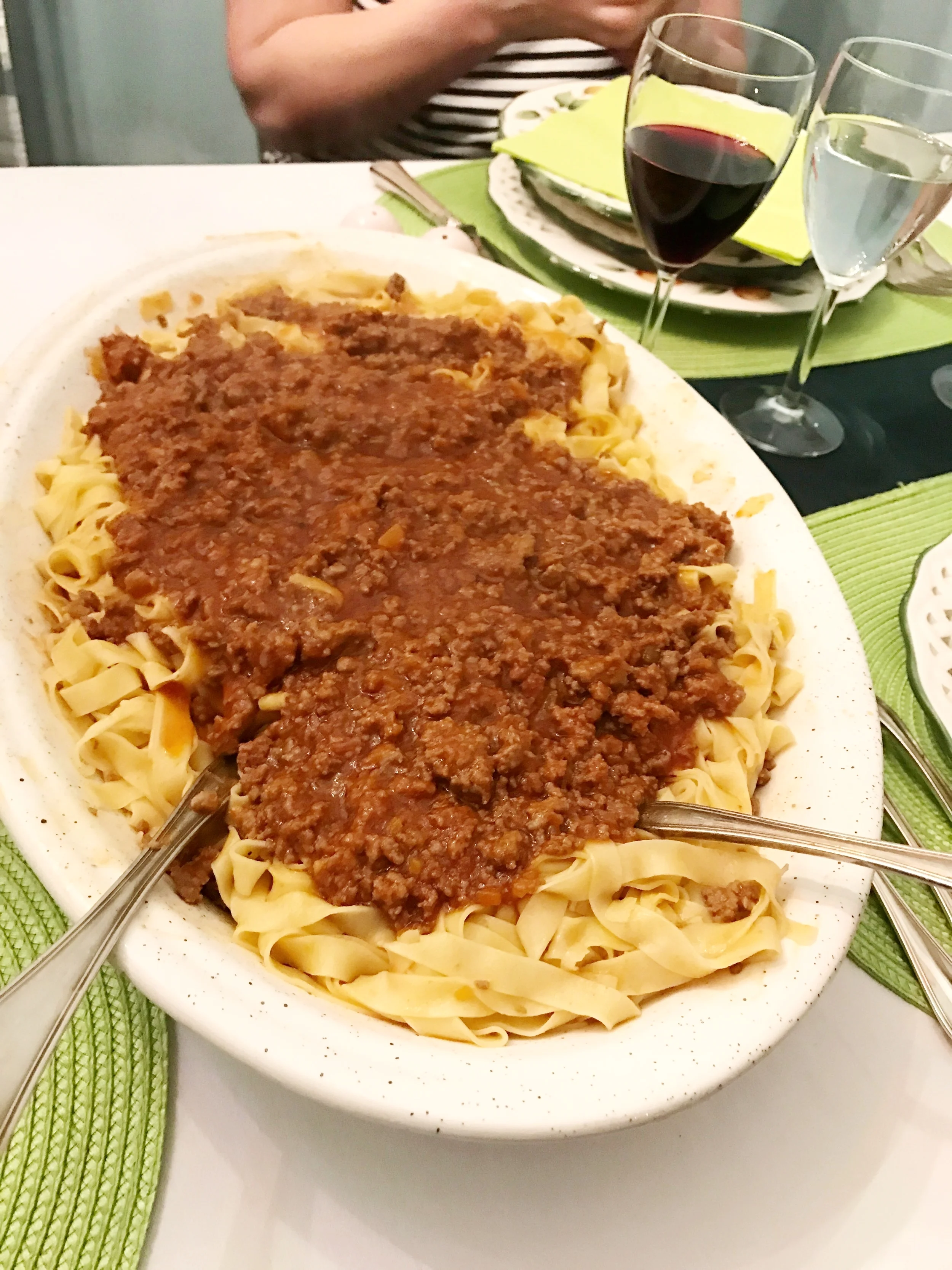  WE ATE  SO  MUCH OF THIS PASTA 