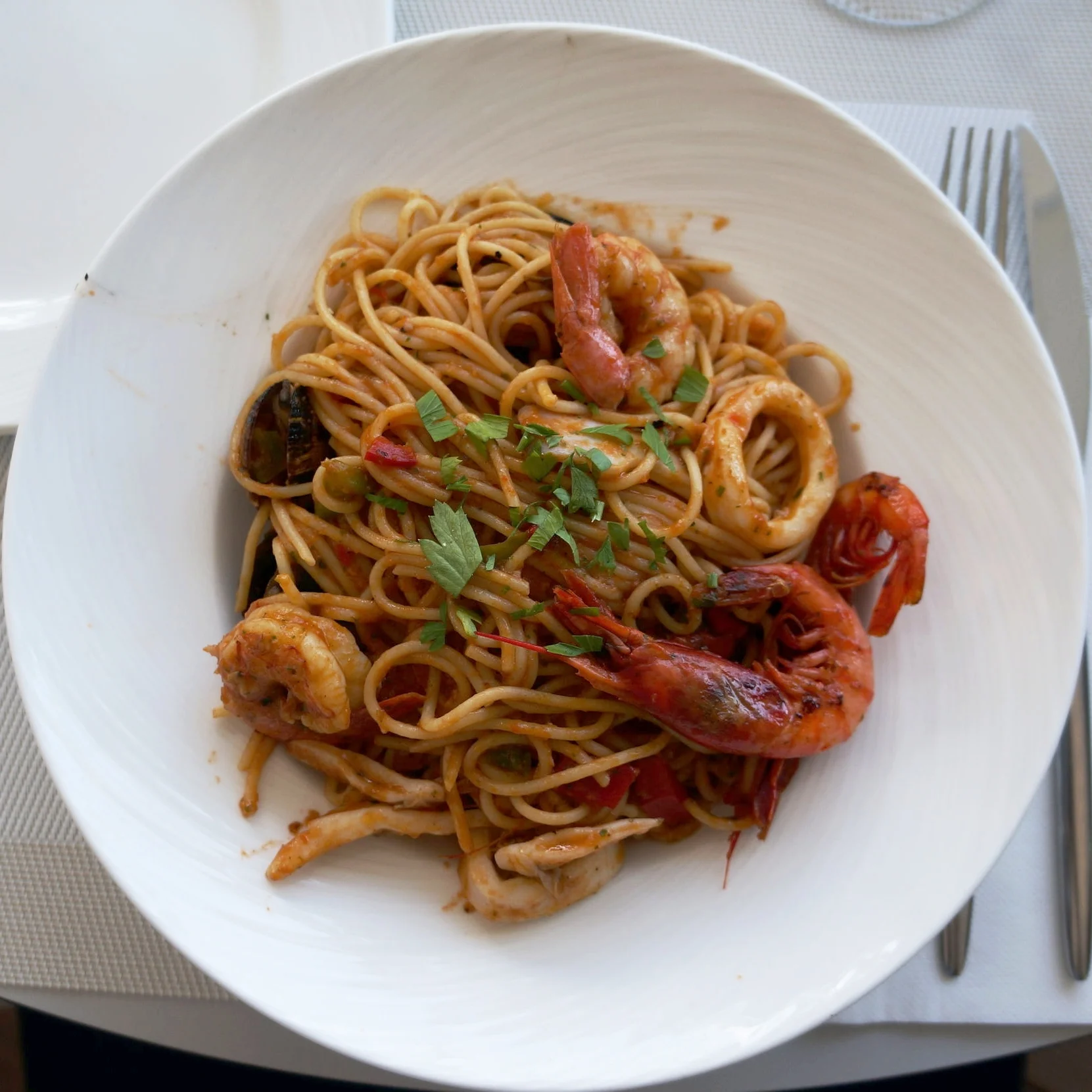 SEAFOOD SPAGHETTI