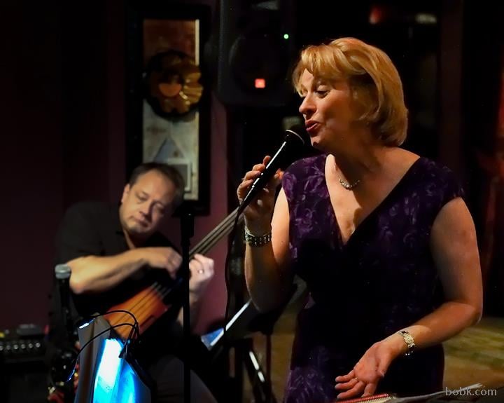   Jeanne with trio at “Aspire,” Providence, RI  