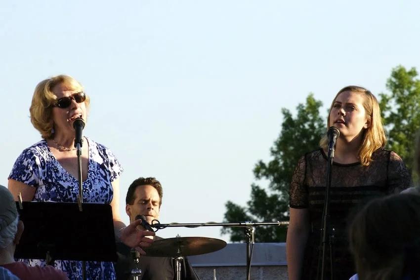 Singing with Sam Zucchini and Mallory Donnelly , concert with Jeanne O’Connor and the New Standard